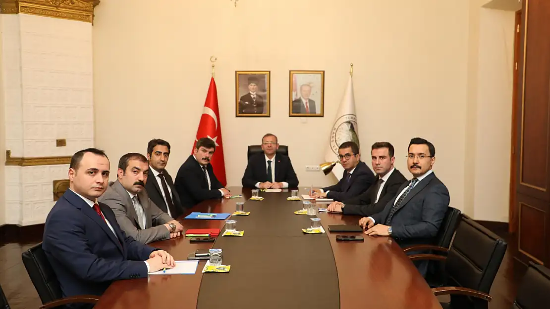Kars Valisi Ziya Polat Başkanlığında Kaymakamlar Toplantısı Gerçekleştirildi