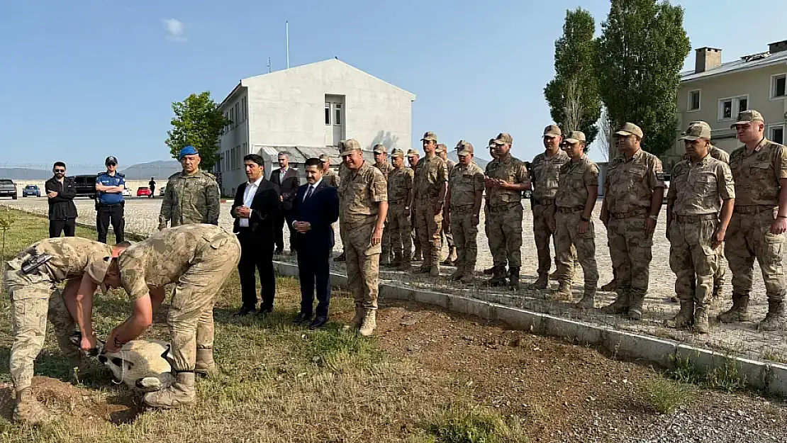 Kaymakam Bulut, Jandarma ile Birlikte Kurban Kesiminde Bayramlaştı
