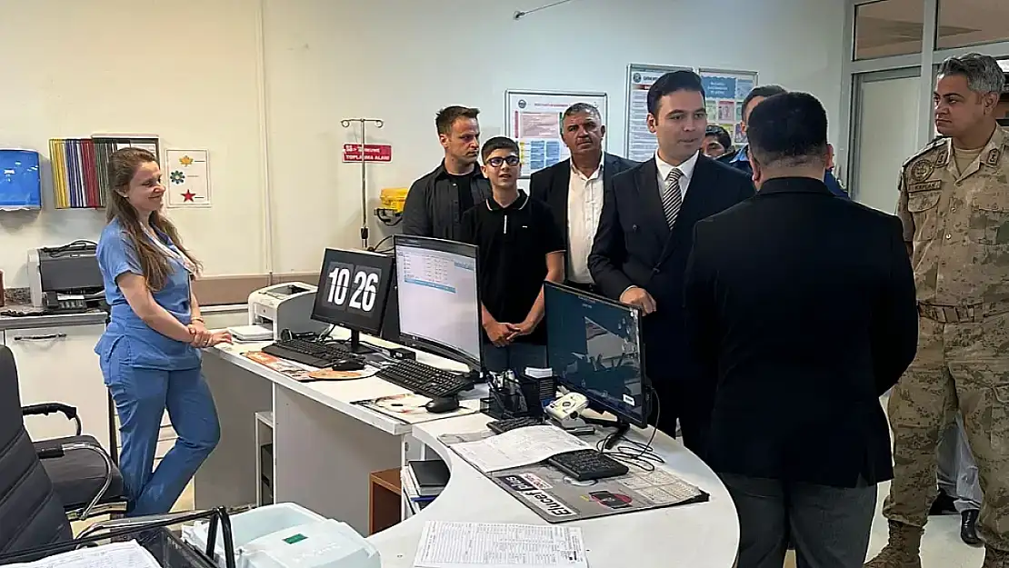 Kaymakam Kılıç, kamu görevlilerini ziyaret ederek bayramlarını kutladı ve teşekkür etti