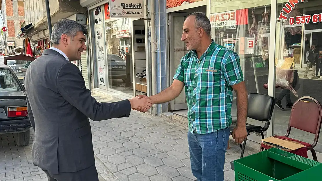Kaymakam Korkusuz'dan Diyadin esnafına ziyaret