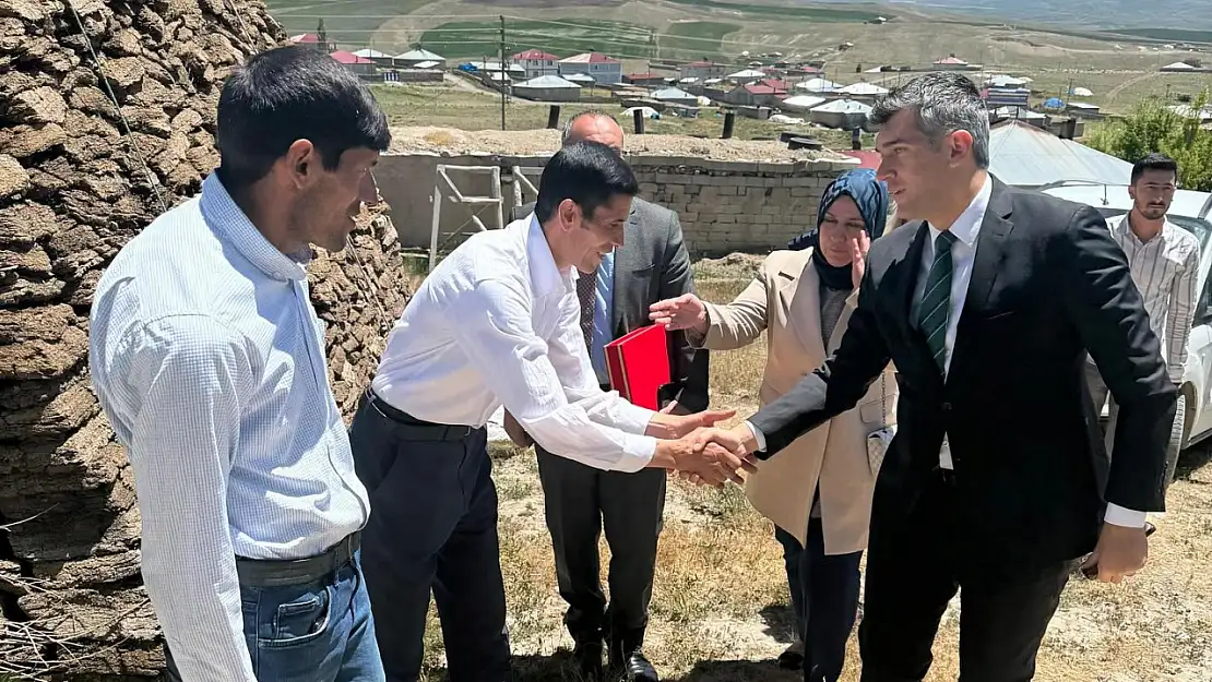 Kaymakam Korkusuz'dan şehit ailesine anlamlı ziyaret