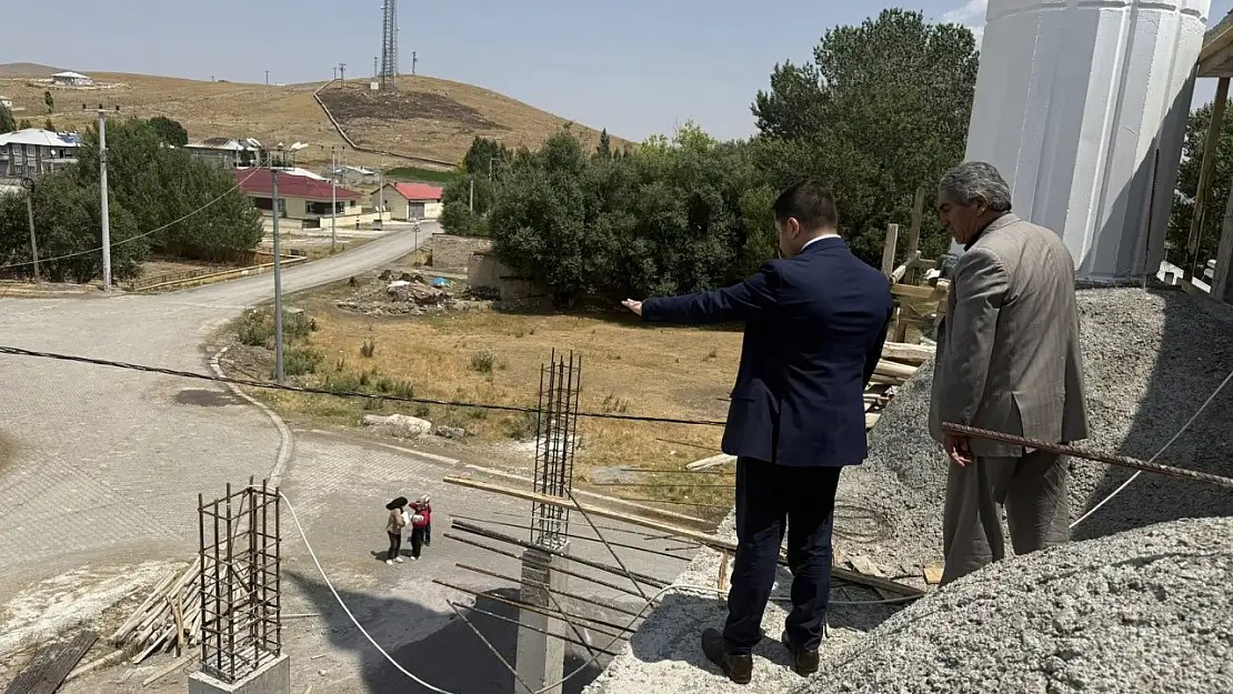 Kaymakam Rahmi Bulut, Cami İnşaatını Yerinde İnceledi
