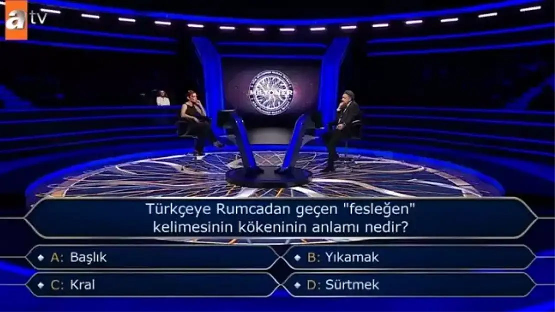 (Kim Milyoner Olmak İster) Fesleğen sorusunun cevabı ne ?