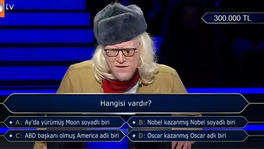 (Kim Milyoner Olmak İster) Hangisi vardır?