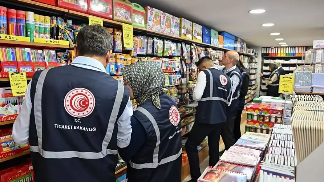 Kırtasiye Ürünlerine Yönelik Kapsamlı Denetimler Tüm Türkiye'de Başladı!
