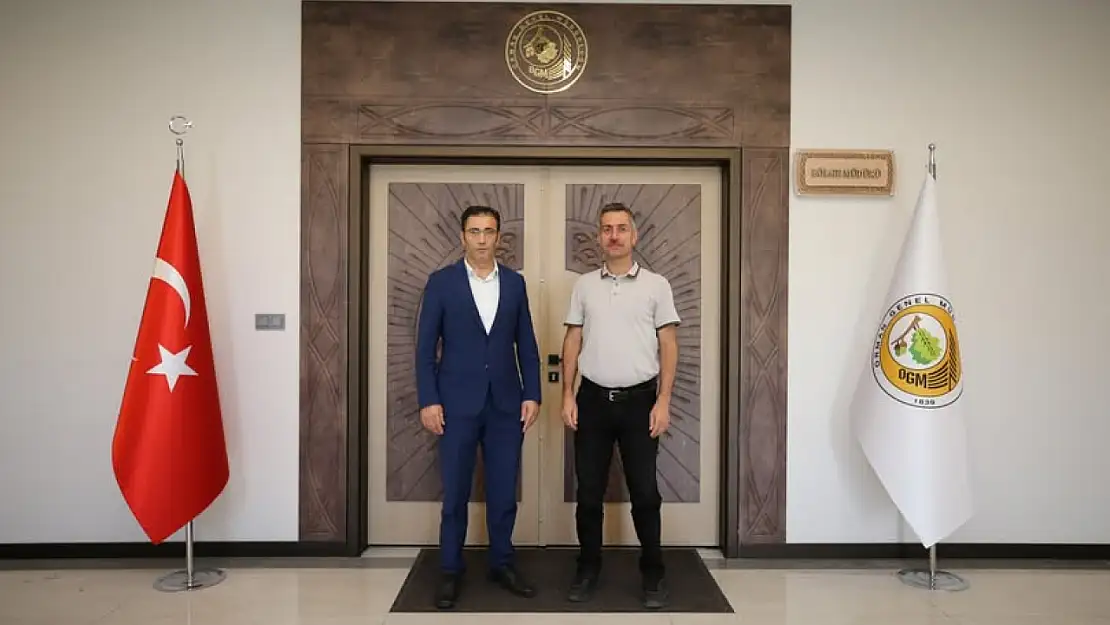 KUDAKA Genel Sekreteri Güven, Erzurum Orman Bölge Müdürü Karakurt'u ziyaret etti
