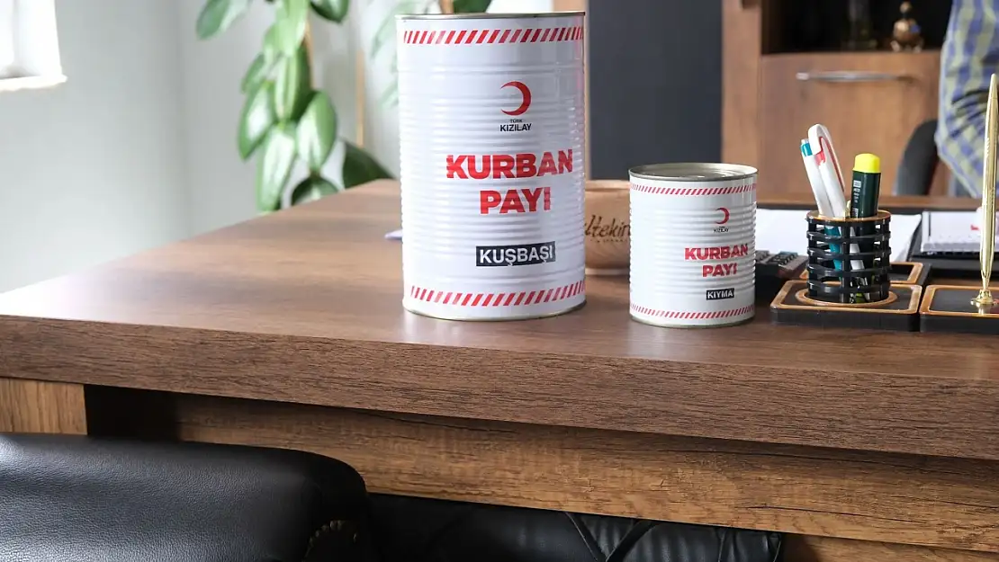 Kurban bağışları Van'da toplanıp Gazze'ye gönderilecek, Türk Kızılay dayanışma çağrısı yaptı.