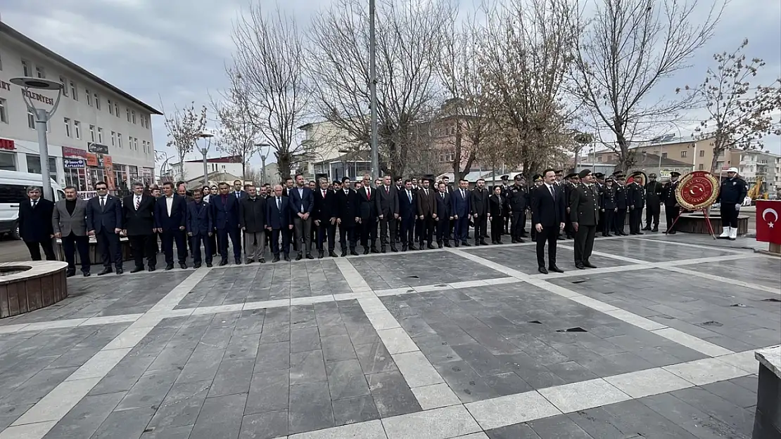 Malazgirt'te 18 Mart Çanakkale Zaferi ve Şehitler anıldı