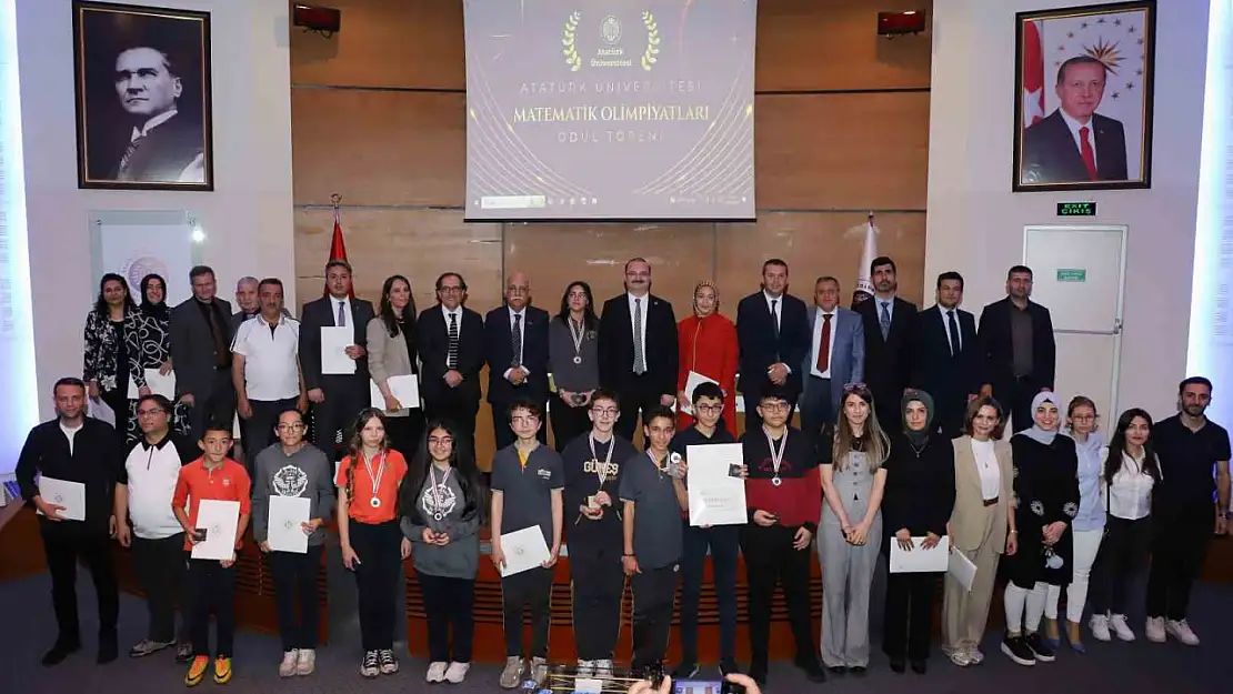 Matematik Olimpiyatlarında Başarı Gösteren Öğrenciler Ödüllerine Kavuştu!