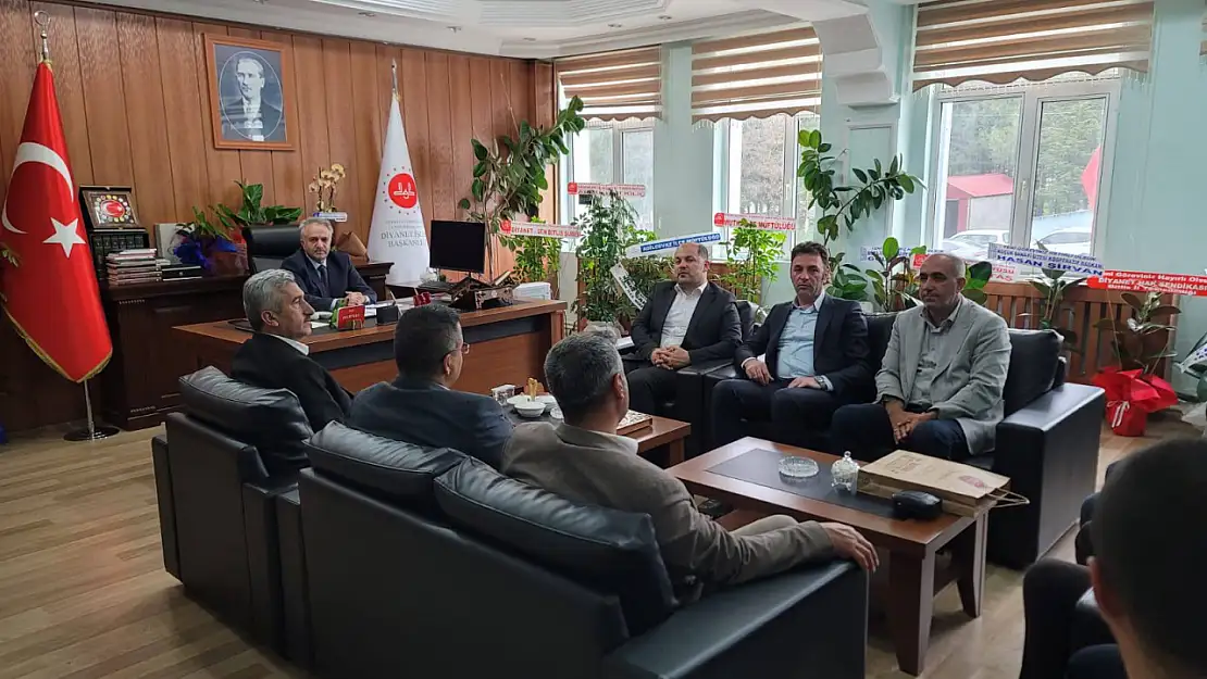 Memur-Sen Bitlis İl Başkanından İl Müftüsüne Hayırlı Olsun Ziyareti