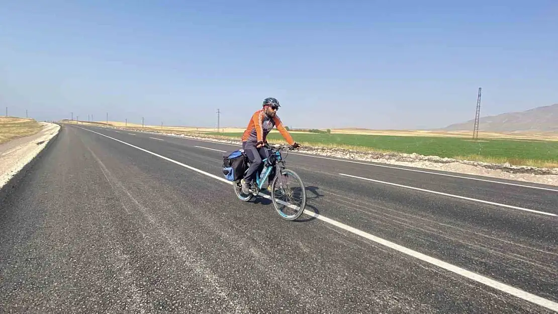 Mersinli Bisikletçi, Van Gölü İçin Pedal Tutuştu