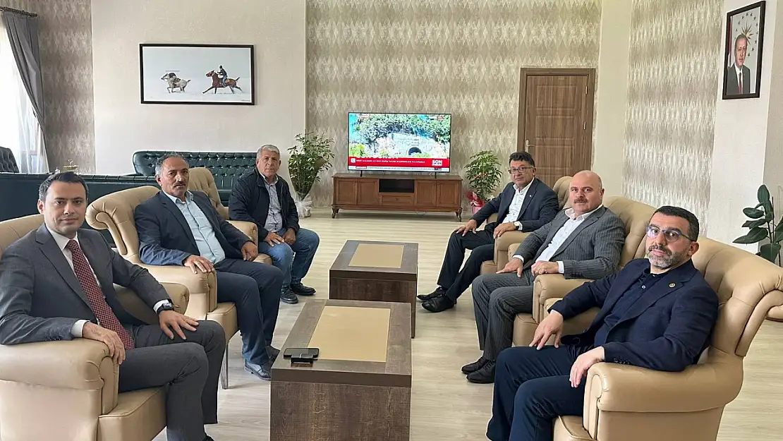 Milletvekili Adem Çalkın'dan Selim Kaymakamı'na Hayırlı Olsun Ziyareti