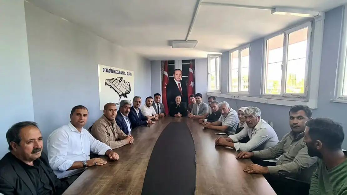 Milletvekili Kilerci Diyadin'de muhtarlar ile buluştu