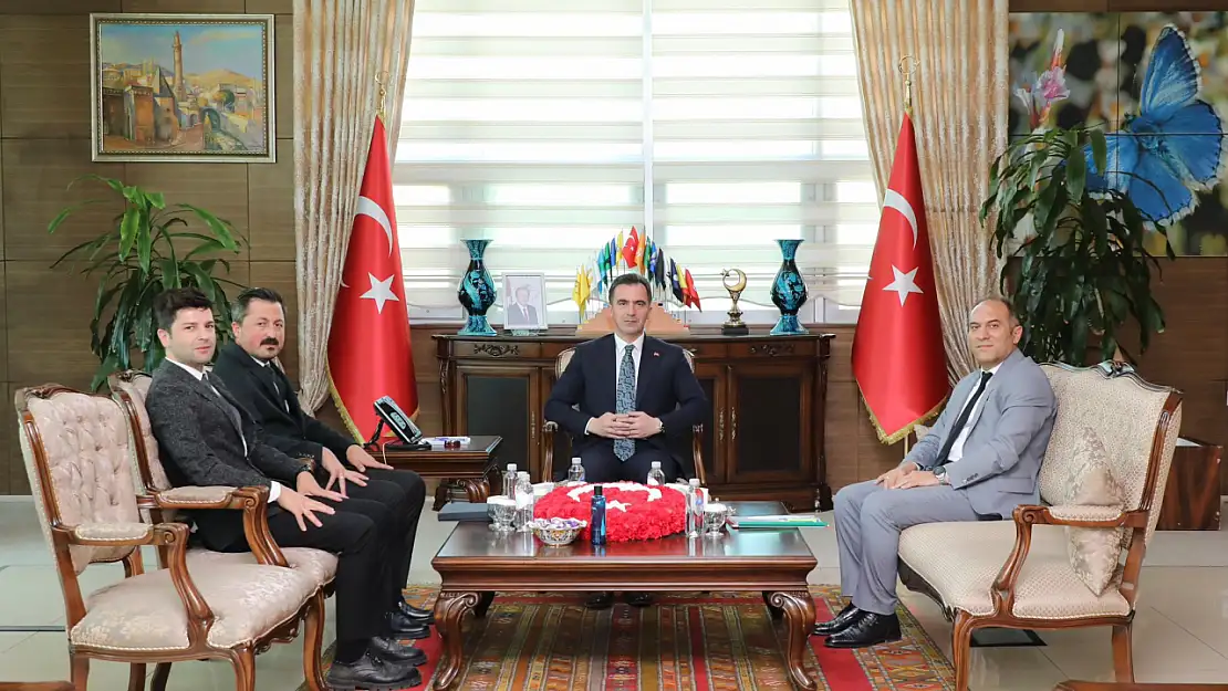 Milli Eğitim ve Sağlık Bakanlığı Temsilcilerinden Bitlis Valisi Ahmet Karakaya'ya Ziyaret