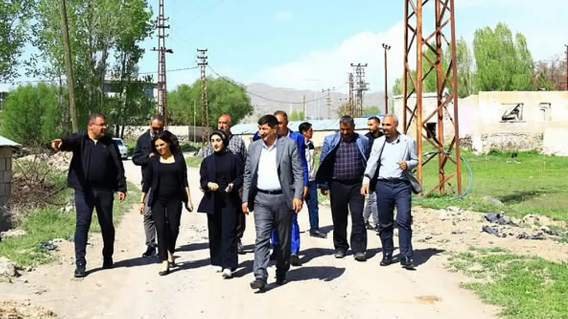 Muradiye Belediyesi Eş Başkanından Kapalı Yol Keşif Denetimi