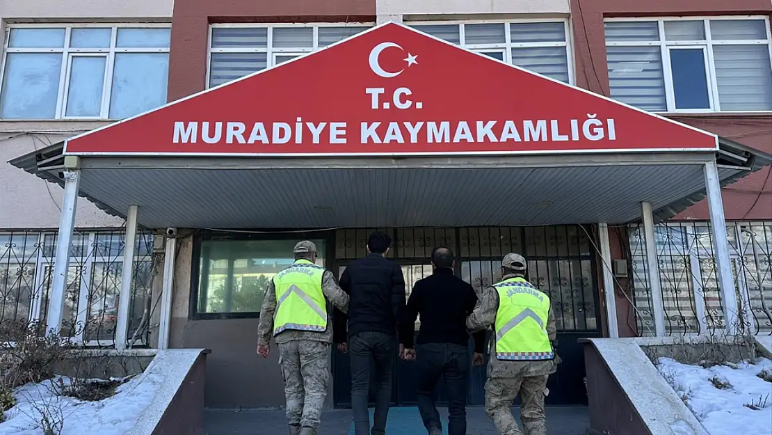 Muradiye'de göçmen kaçakçılığı operasyonu