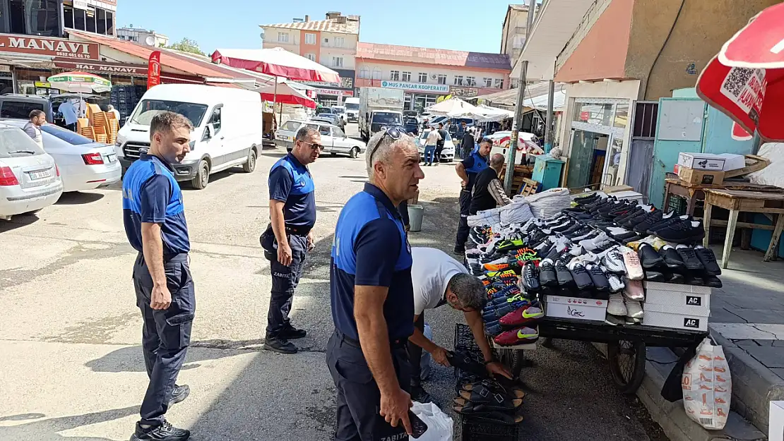 Muş Belediyesi'nden kapsamlı denetim: esnafa uyarılar halkın güvenliği öncelikli