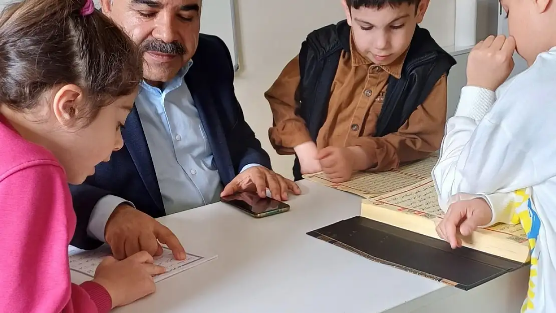 Muş İl Müftüsü Demir'den Ayşe Memiş 4-6 Yaş Kur'an Kursu'na Ziyaret