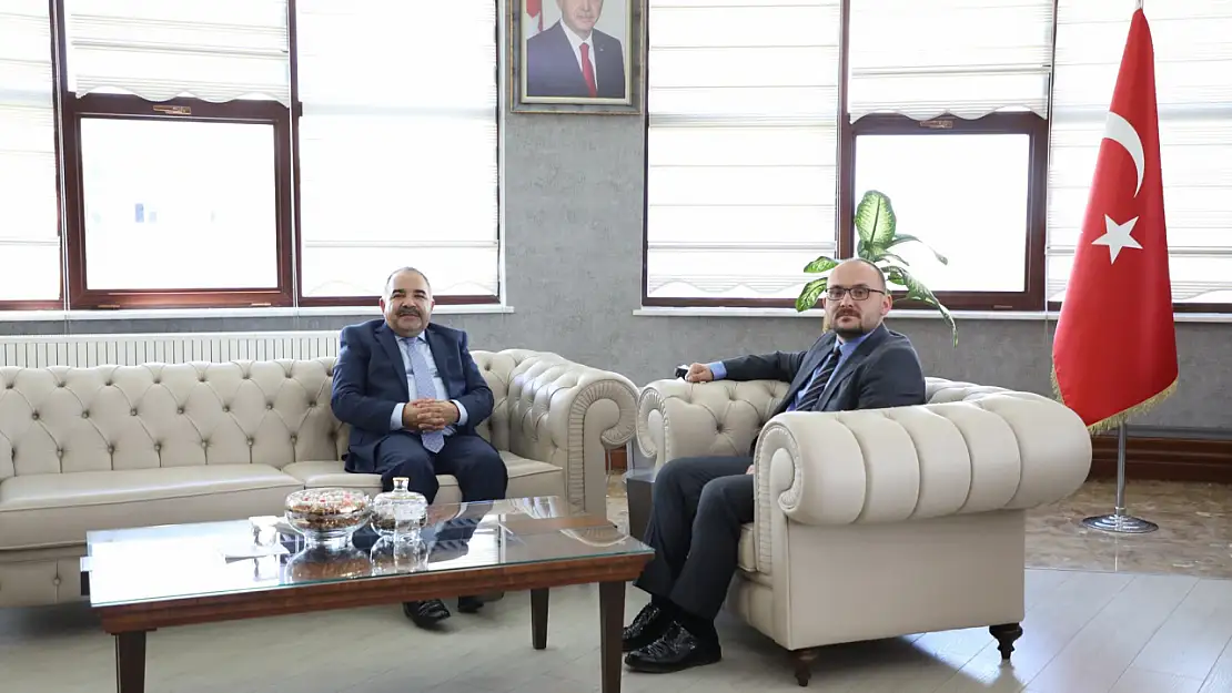 Muş Müftüsü İbrahim Halil Demir'den Rektör Prof. Dr. Mustafa Alican'a Veda Ziyareti