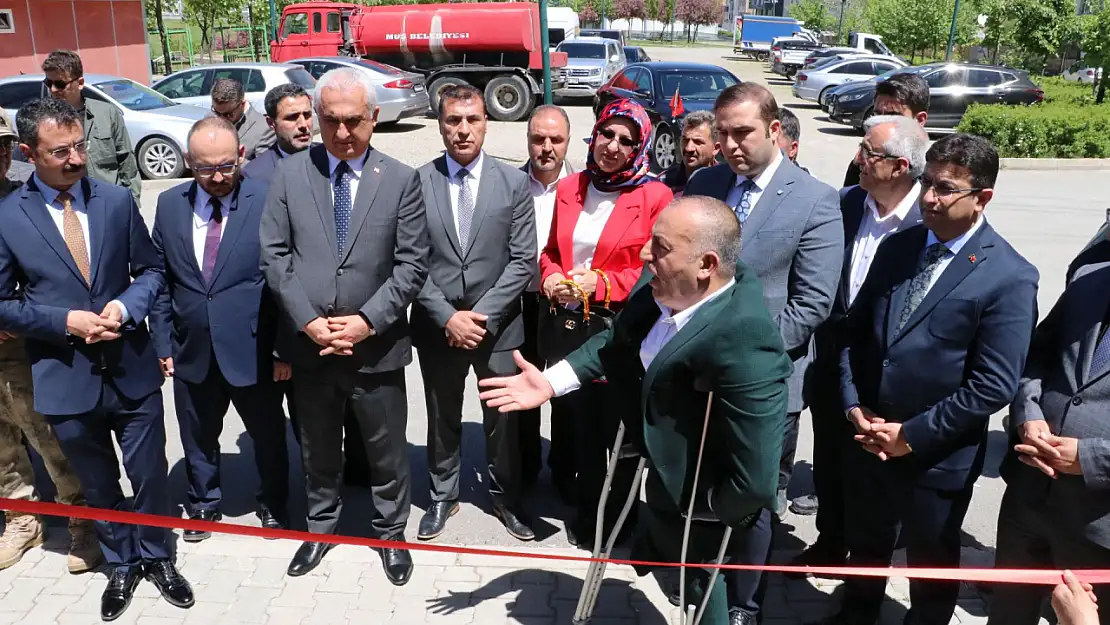 Muş'ta Engellilere Yönelik Mesleki Eğitim Kursları Başladı