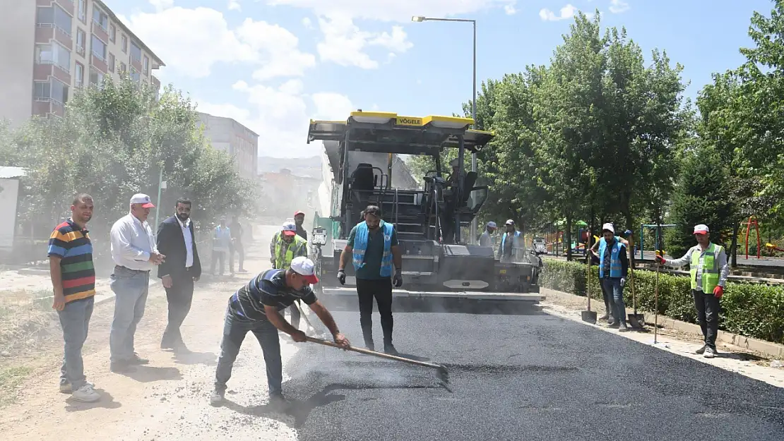 Muş'ta Lale Vadisi Parkı'nın Yolu Yenileniyor