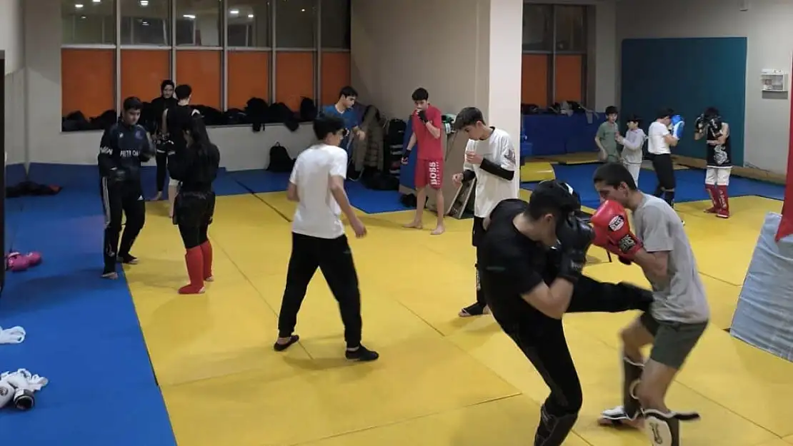 Muş'ta Muay Thai kursuna yoğun ilgi