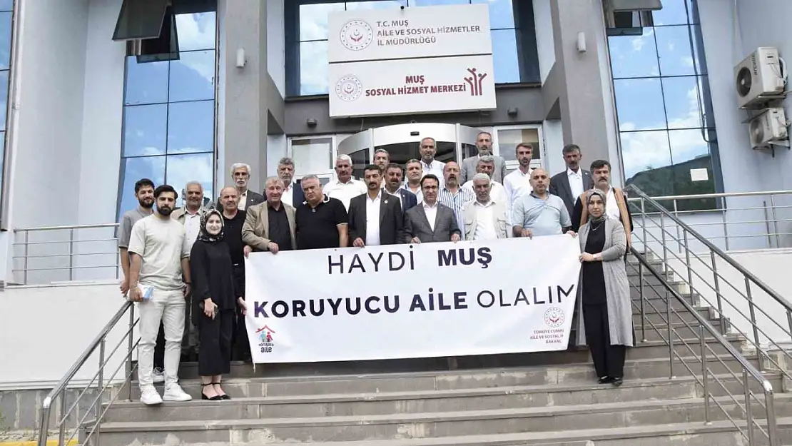 Muş'ta Muhtarlara 'Koruyucu Aile Olmak' Eğitimi Verildi