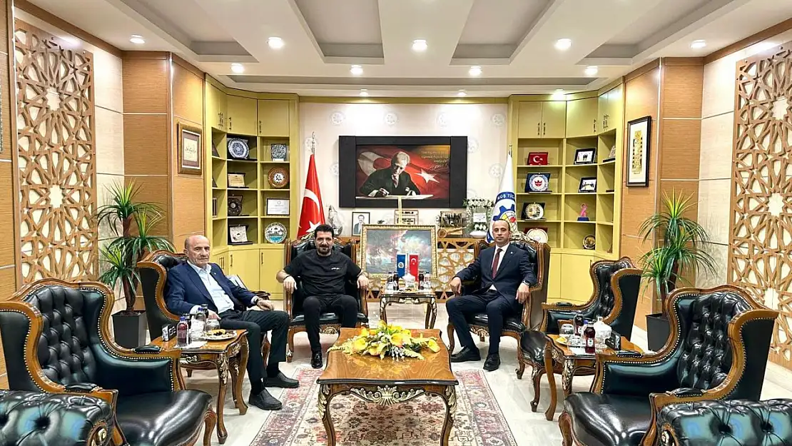 Muş TSO, Ziraat Bankası Müdürü ile işbirliği için buluştu