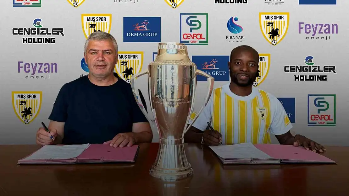 Muşspor, Stanley Ohawuchi ile İmza Tazeledi!