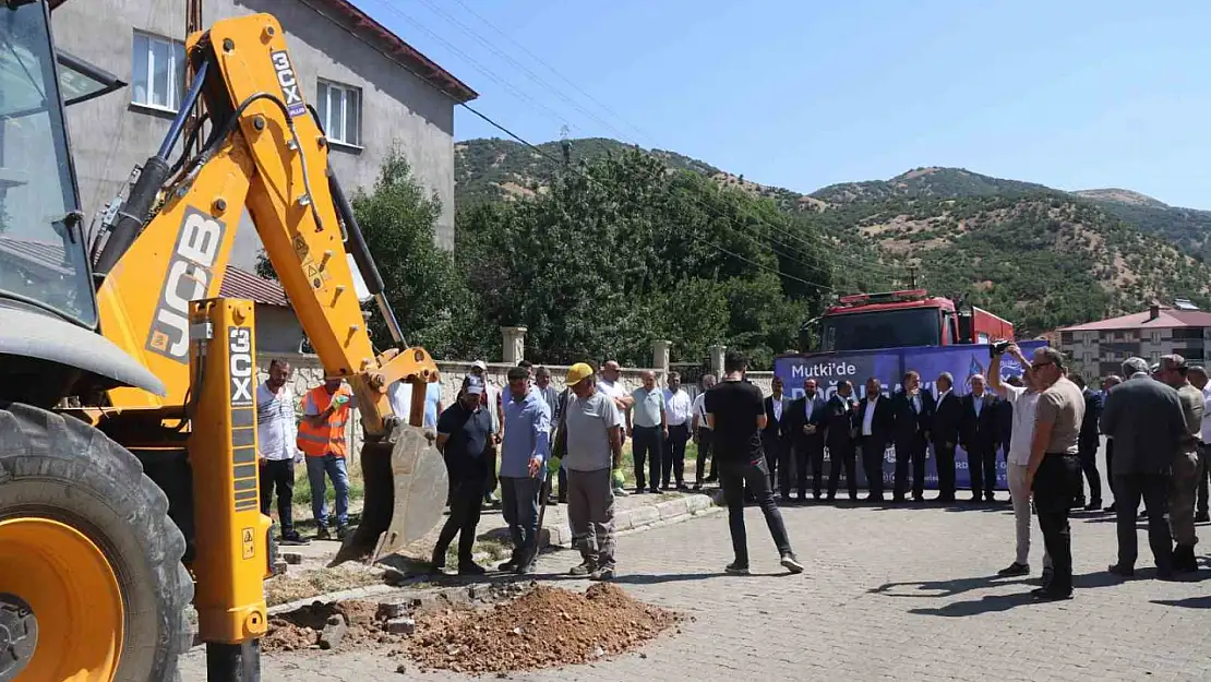 Mutki'de Doğal Gaz Çağı Başladı