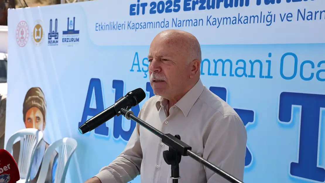 Narman'da Ablak Taşı Aşıklar Buluşması Gerçekleşti