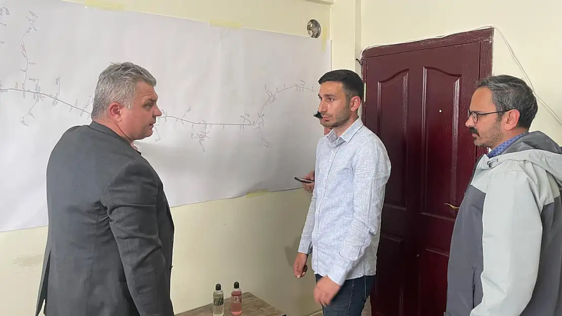 Narman Yanıktaş Regülatör Sulaması İnşaatı Hızla Devam Ediyor