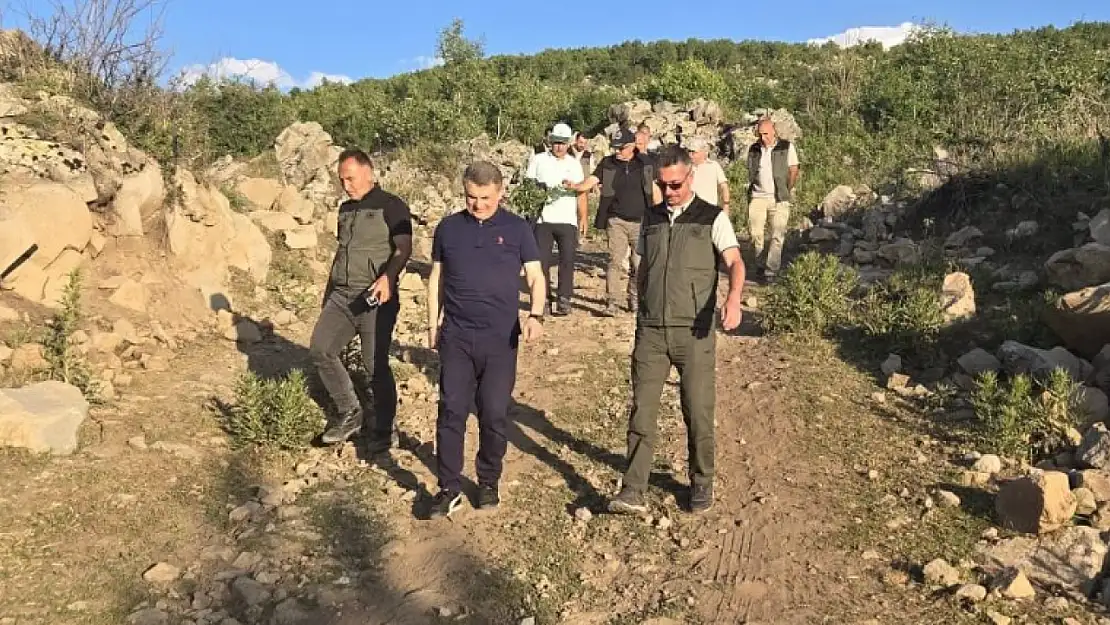 OGM Heyeti Ağrı ve Iğdır'da Sel ve Erozyon Kontrol Alanlarında İncelemelerde Bulundu