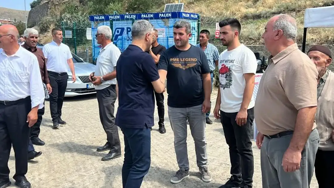 Oltu'da Kapalı Pazar Yeri Projesi İçin Temel Atma Töreni Gerçekleştirildi