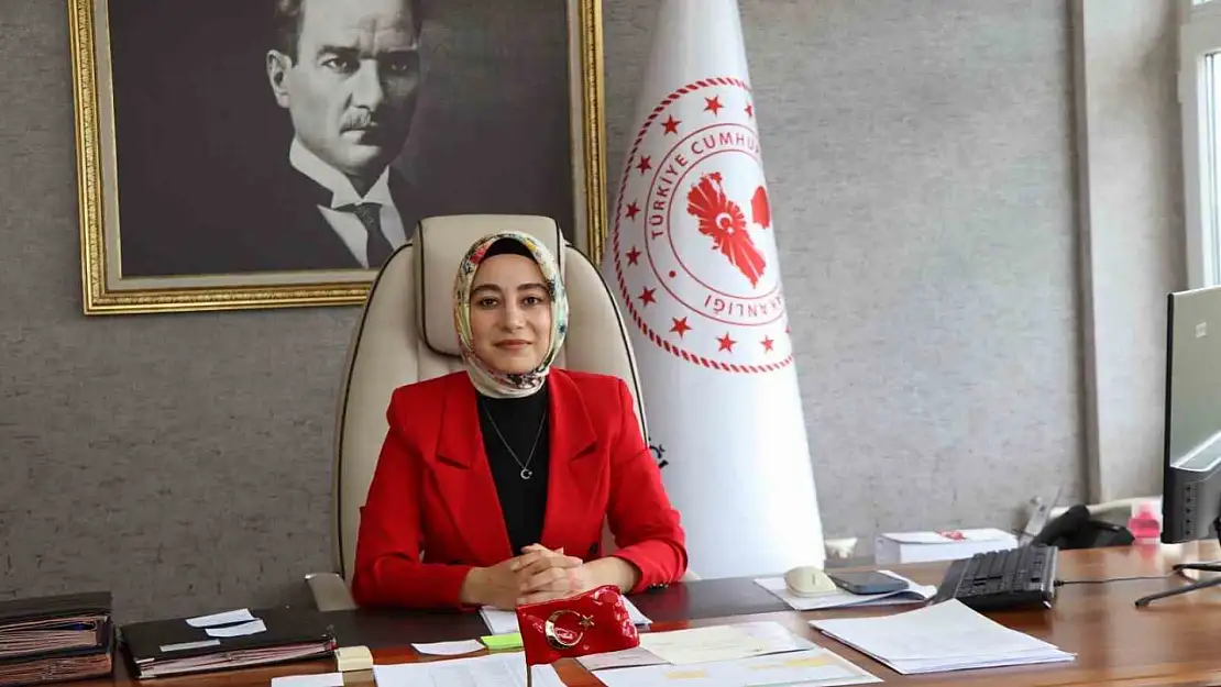 Olur'da tarihî bir an Kaymakam Semanur Kalkan, göreve adım attı