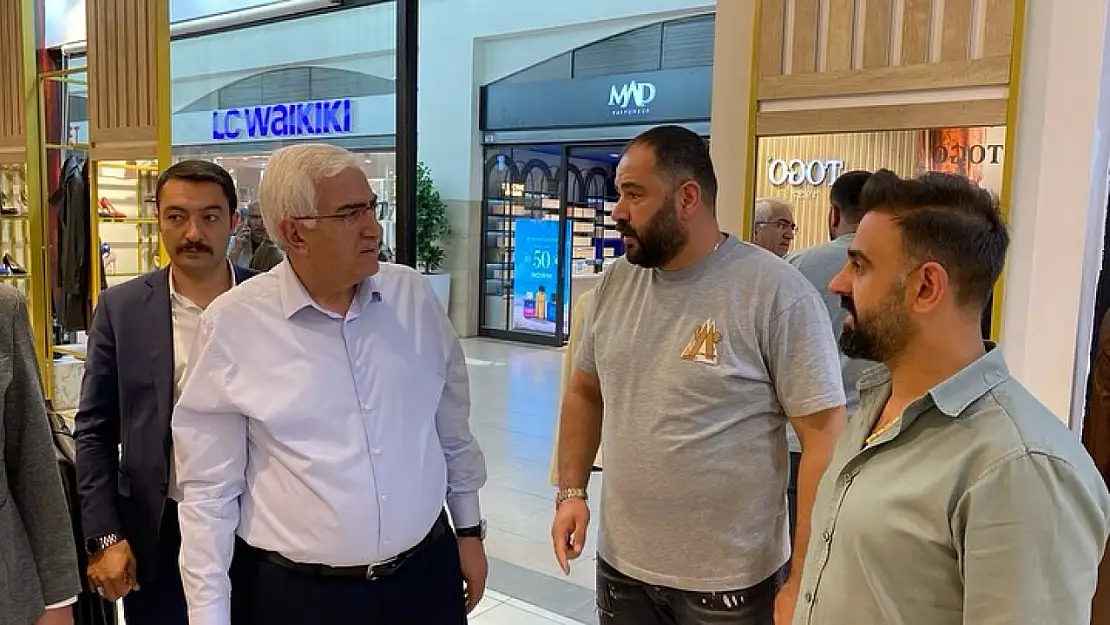Palandöken'de AK Parti Ziyareti: Esnafa Destek Mesajı