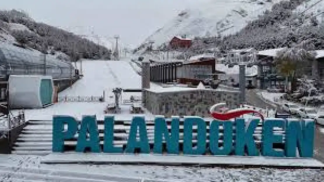Palandöken'de Kış Sert Yüzünü Gösterdi: Ulaşım Durma Noktasında