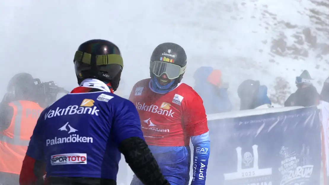 Palandöken'de uluslararası snowboard heyecanı