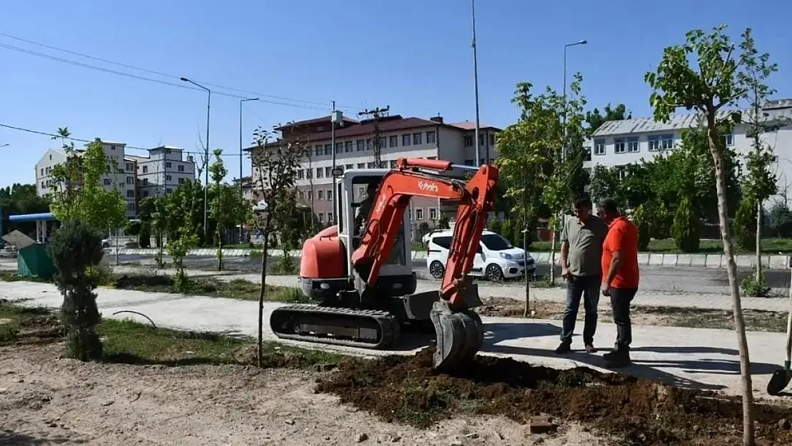 Patnos Belediyesi Yeni Mahalle'ye sosyal yaşam alanı kazandırıyor