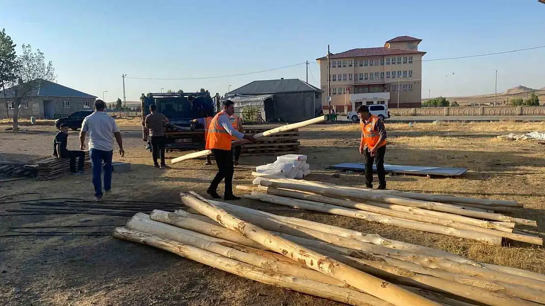 Patnos'ta bir ailenin ev hayali gerçek oluyor