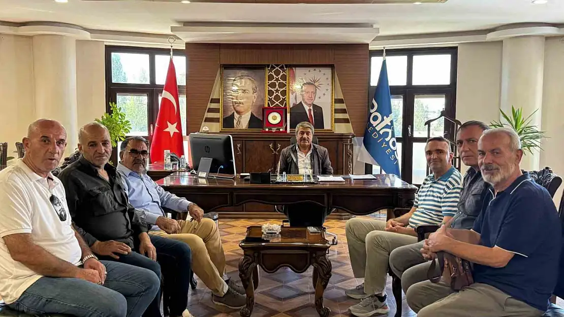 Patnos'ta birlik mesajı: İzmir'den gelen hemşehriler destek sözü verdi