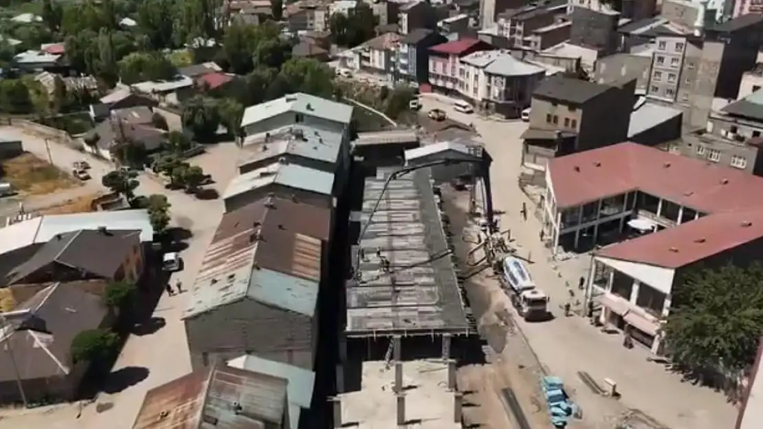 Patnos'ta kasaplar çarşısı projesinde son aşamaya gelindi