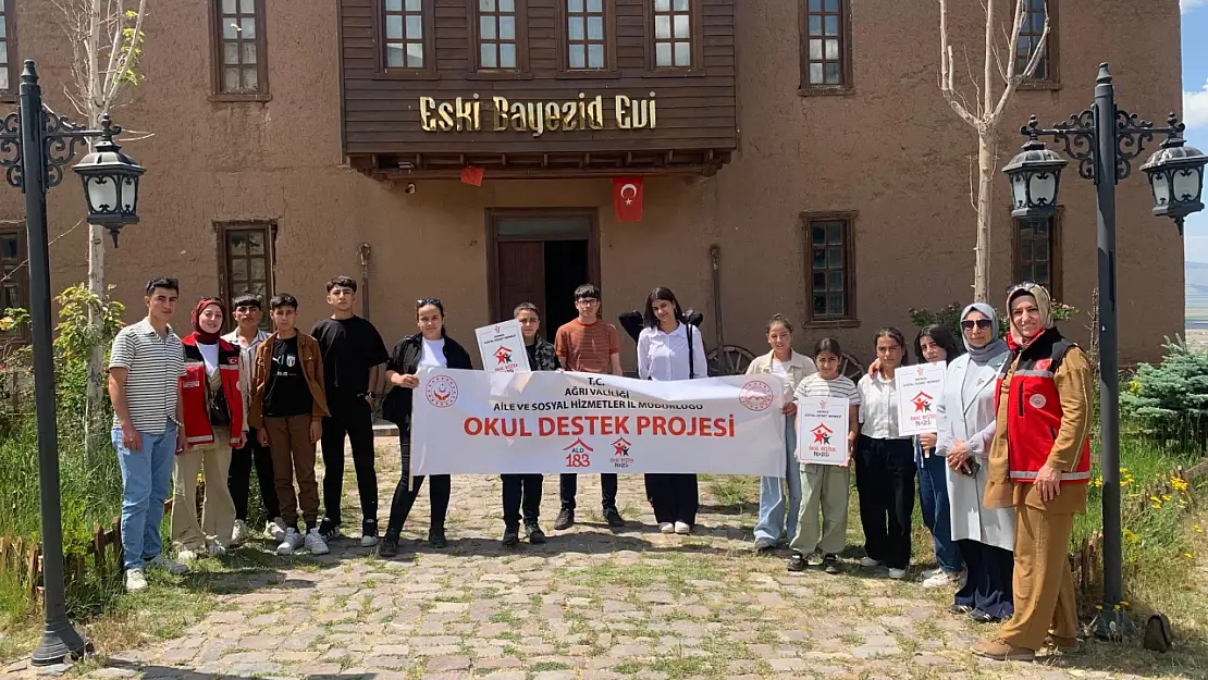 Patnos'ta sosyal hizmet merkezinden eğitici gezi