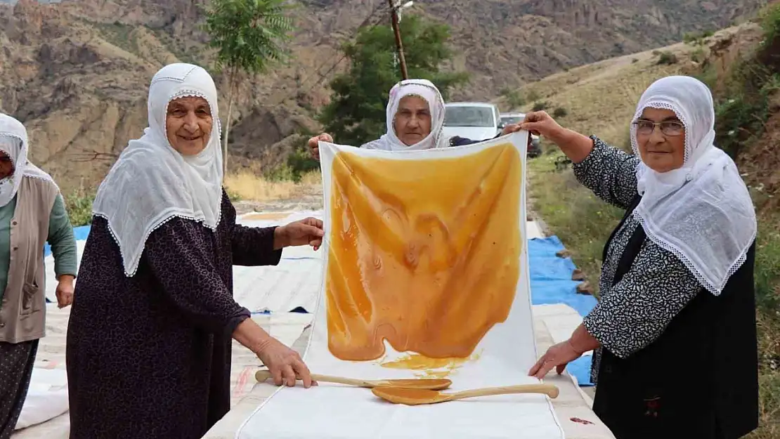 Pekmez Ocakları, Bu Kez Pestil Üretimi İçin Alevlendi