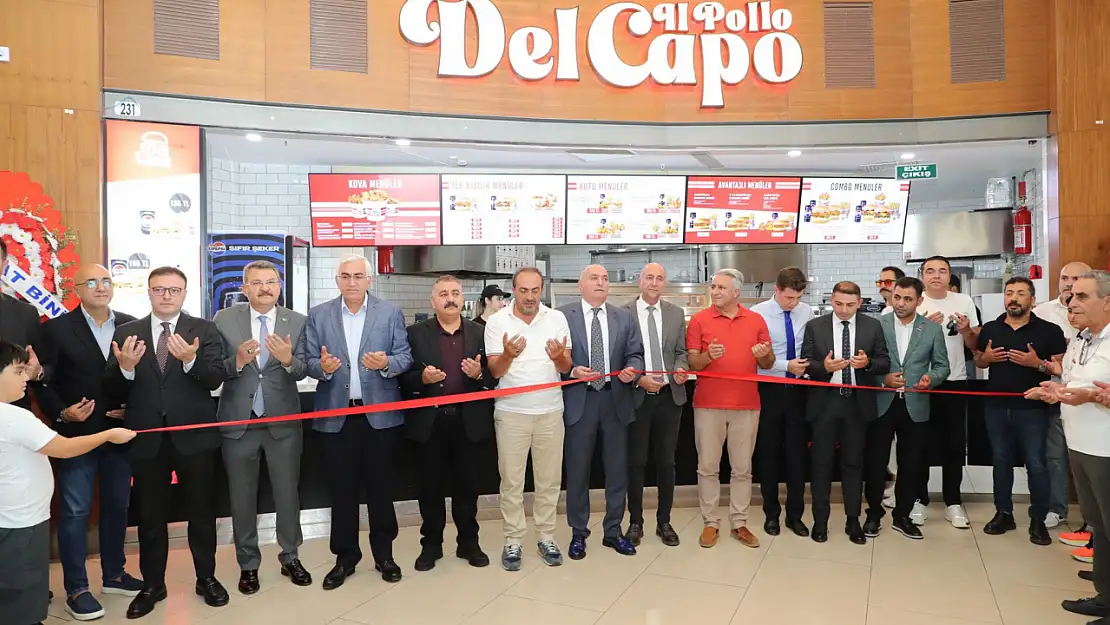 Pollo Del Capo Restoran ve Kappa Spor Giyim Mağazası Erzurum'da Açıldı