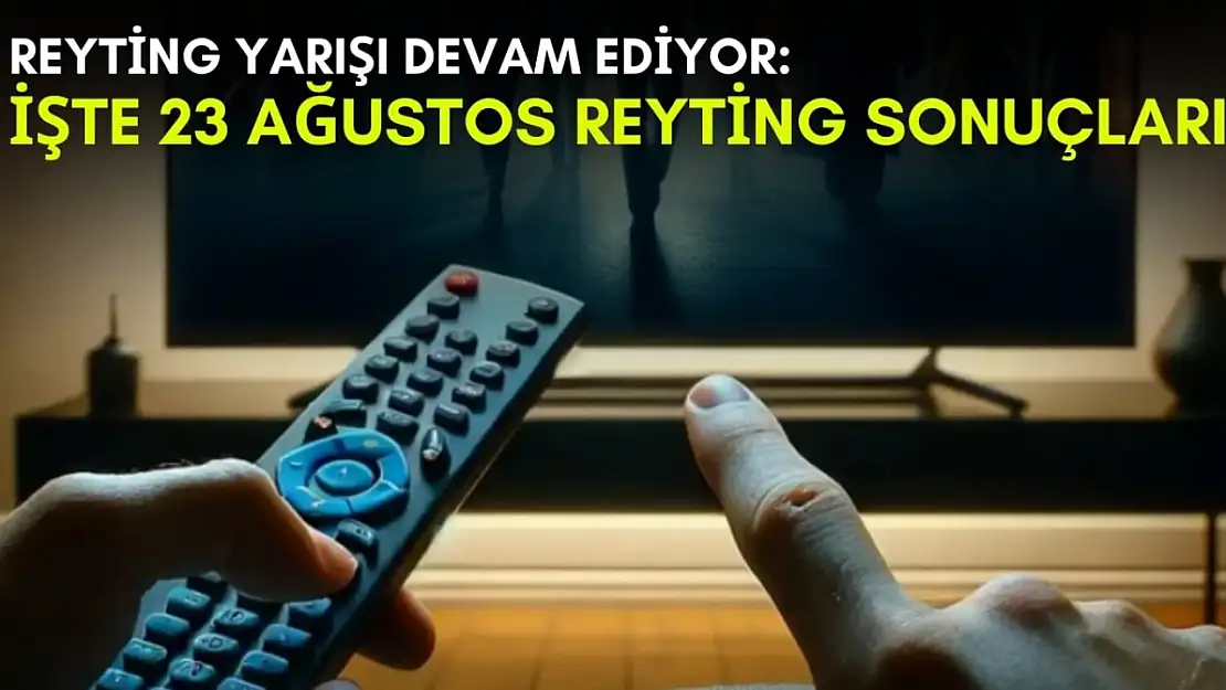 Rekabet Kızıştı! Yaz Aylarında da Reyting Savaşları Sürüyor: 23 Ağustos Sonuçları Açıklandı