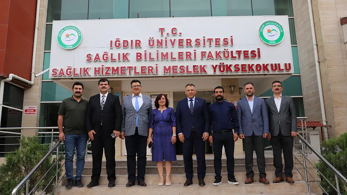 Rektör Gürel'den Yeni Görevine Başlayan Akademik Yöneticilere Hayırlı Olsun Ziyareti