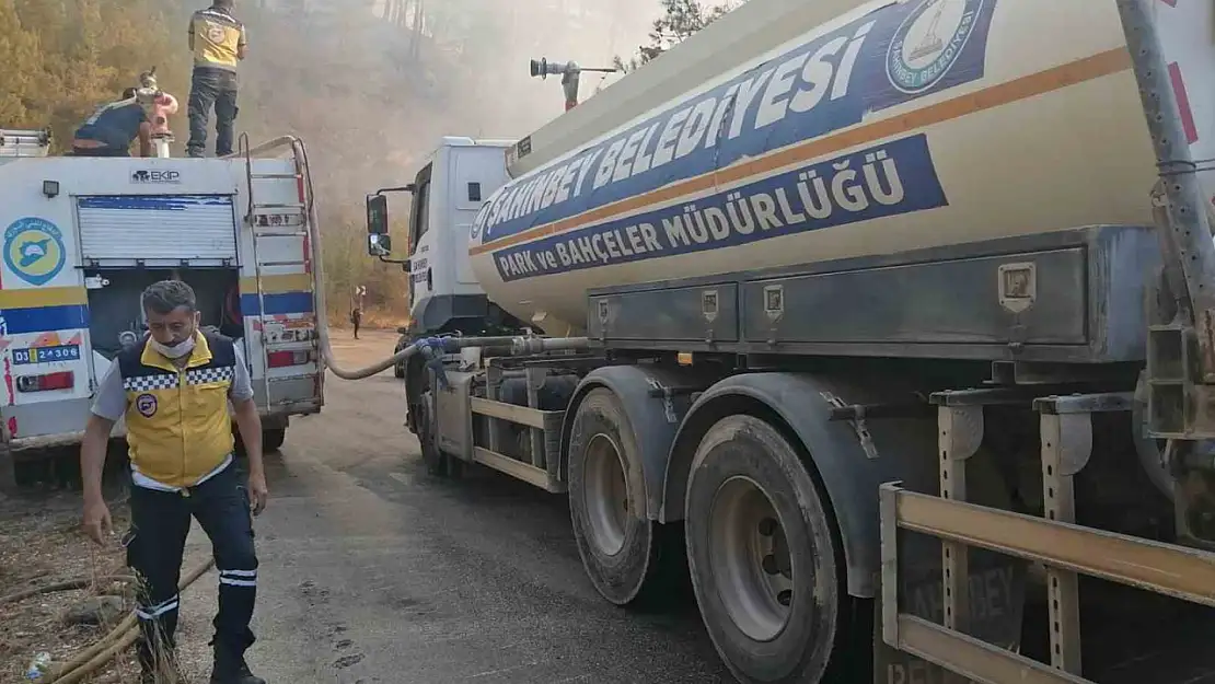 Şahinbey Belediyesi'nden Hatay'a Yangın Müdahalesi ve Destek Gönderildi