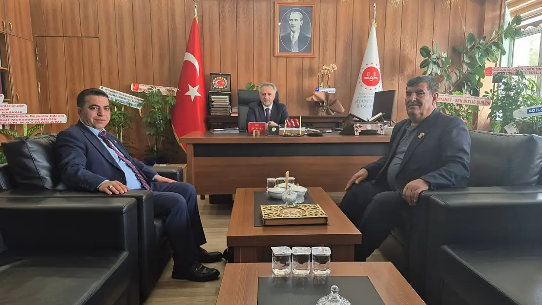 Şehit Aileleri ve Gazilerden İl Müftüsü Kadir Koçak'a Hayırlı Olsun Ziyareti
