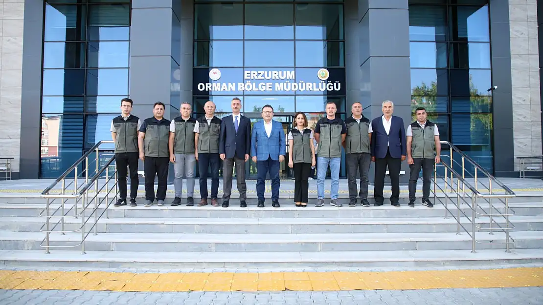 Selami Altınok'tan Erzurum Orman Müdürü'ne Hayırlı Olsun Ziyareti
